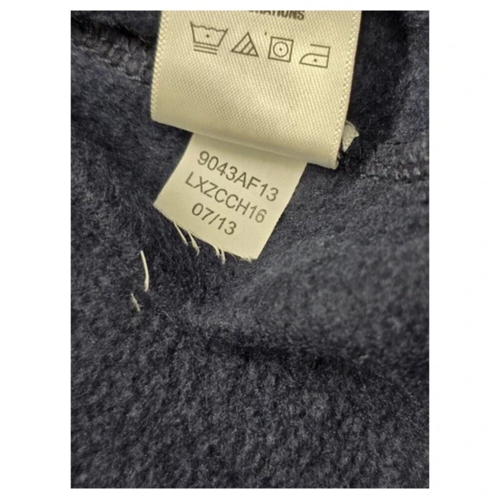 Aeropostale Zip-Up Hoodie Mens Medium Blue Front Logo NWT‎ - Picture 10 of 11